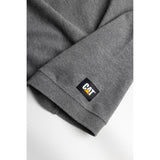 Caterpillar Mens Essentials Polo Shirt Dark Heather Grey