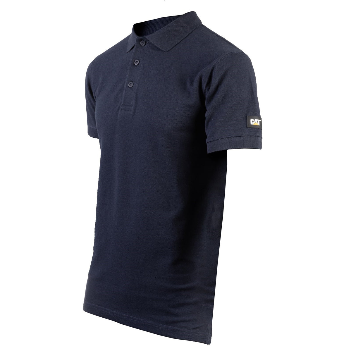 Caterpillar Mens Essentials Polo Shirt Navy