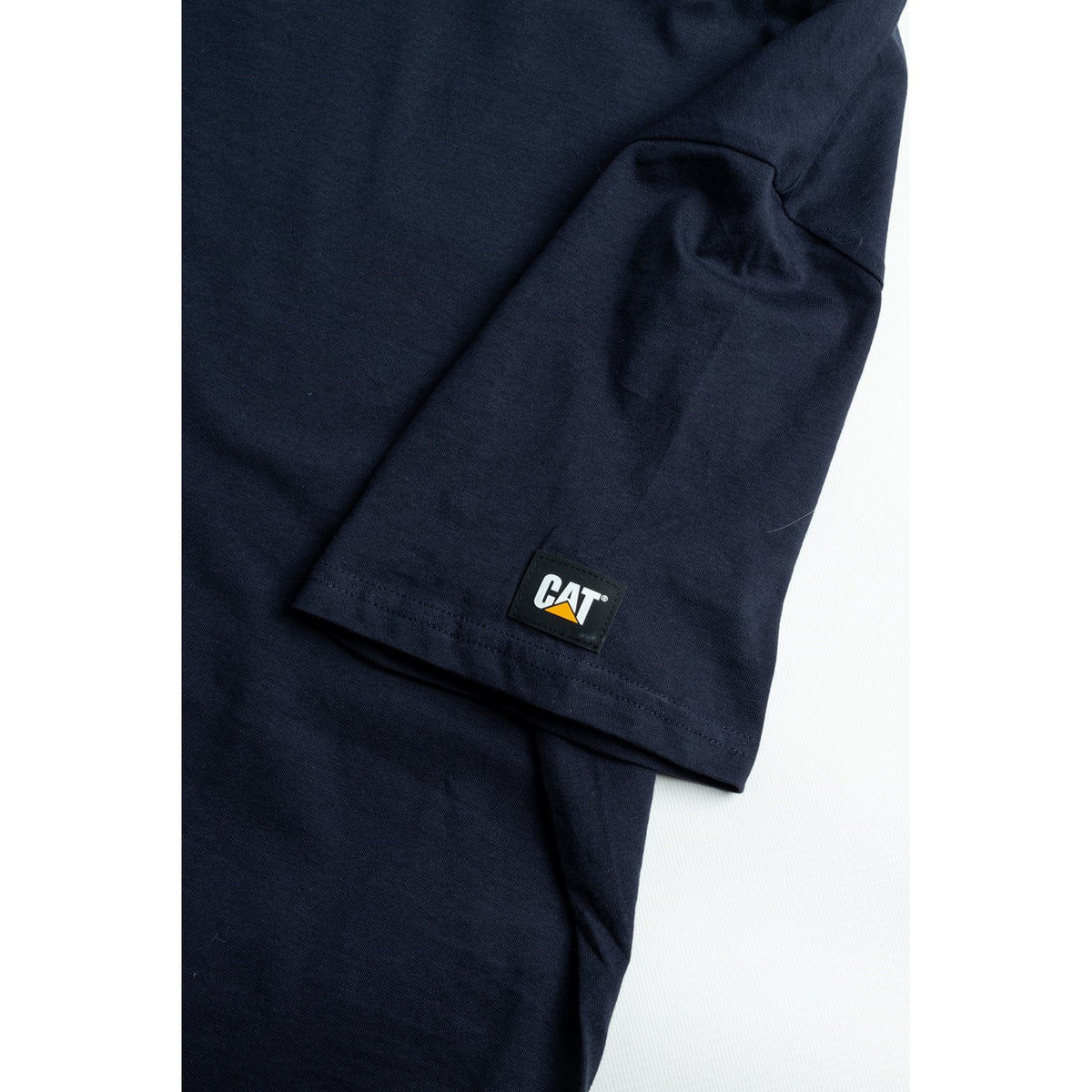 Caterpillar Mens Essentials Short-sleeve T-shirt Navy