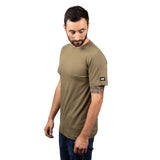 Caterpillar Mens Essentials Short-sleeve T-shirt Marsh