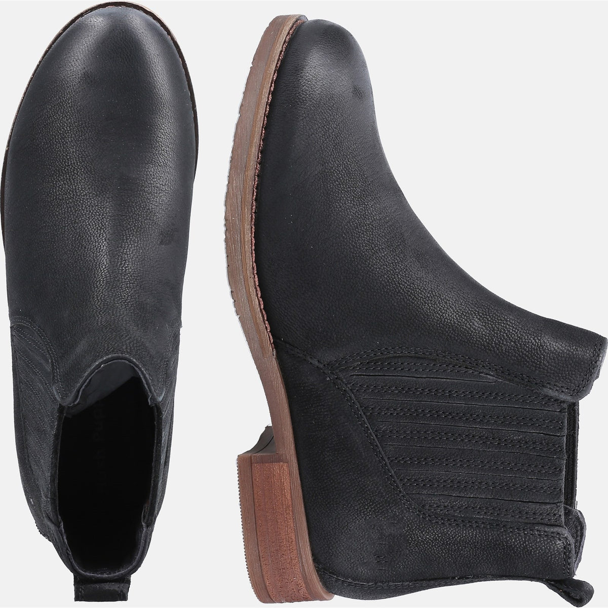 Hush Puppies Womens Edith Boot Black