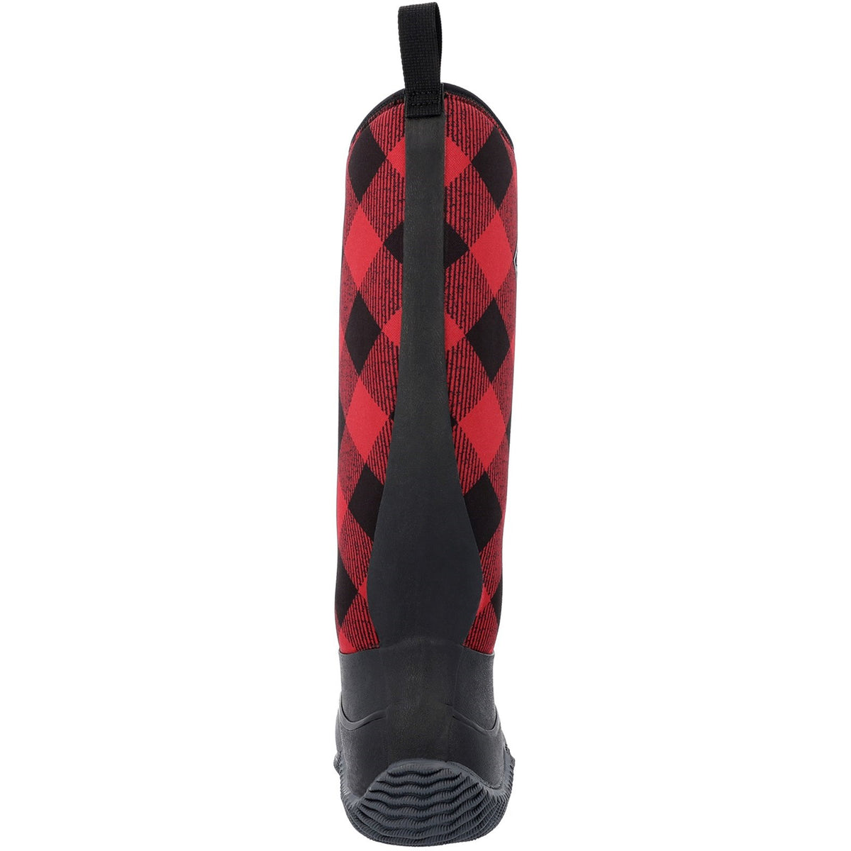 Muck Boots Womens Hale Tall Wellington Black/Buffalo Plaid