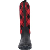 Muck Boots Womens Hale Tall Wellington Black/Buffalo Plaid