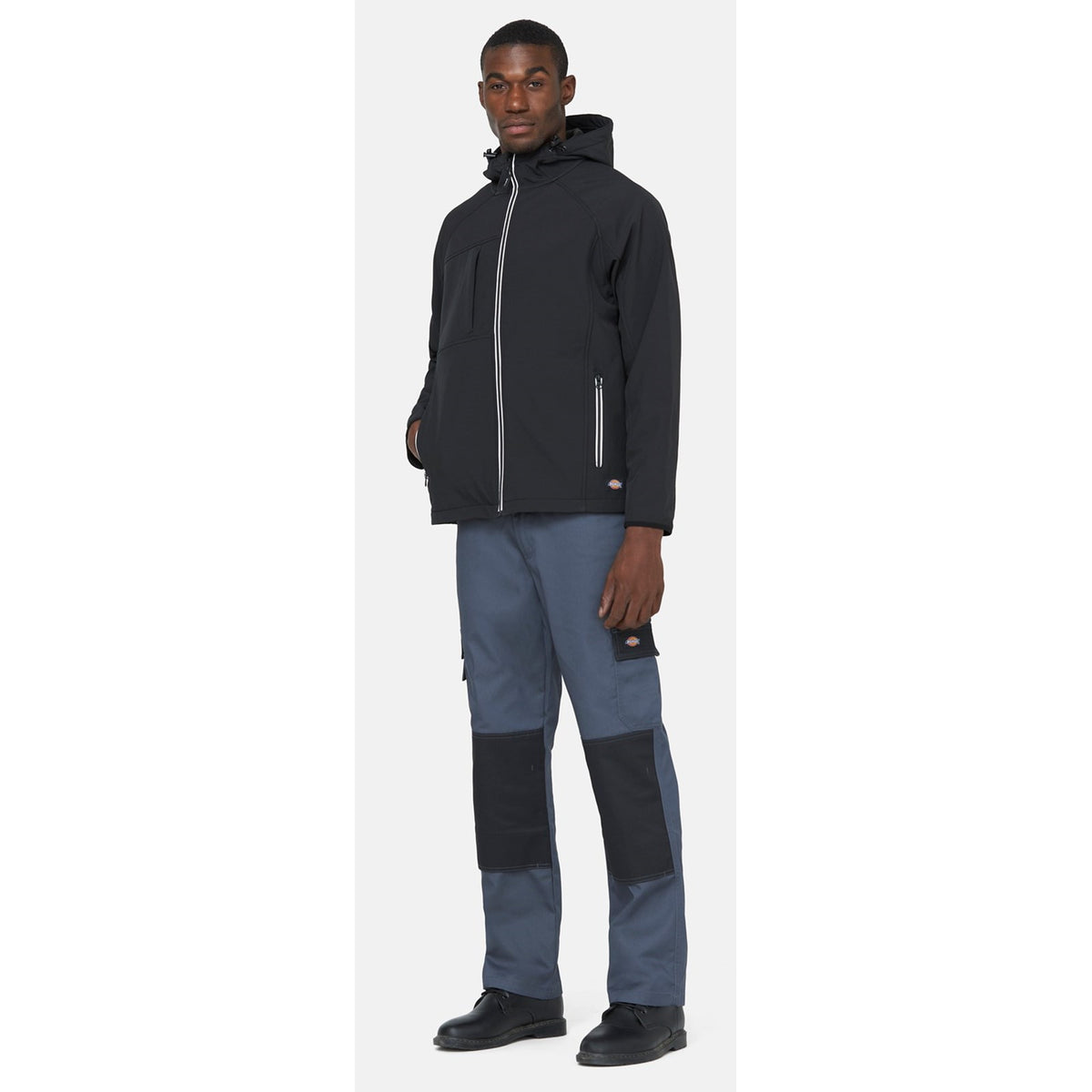 Dickies Mens Everyday Trousers Slate Grey/Black 34L II