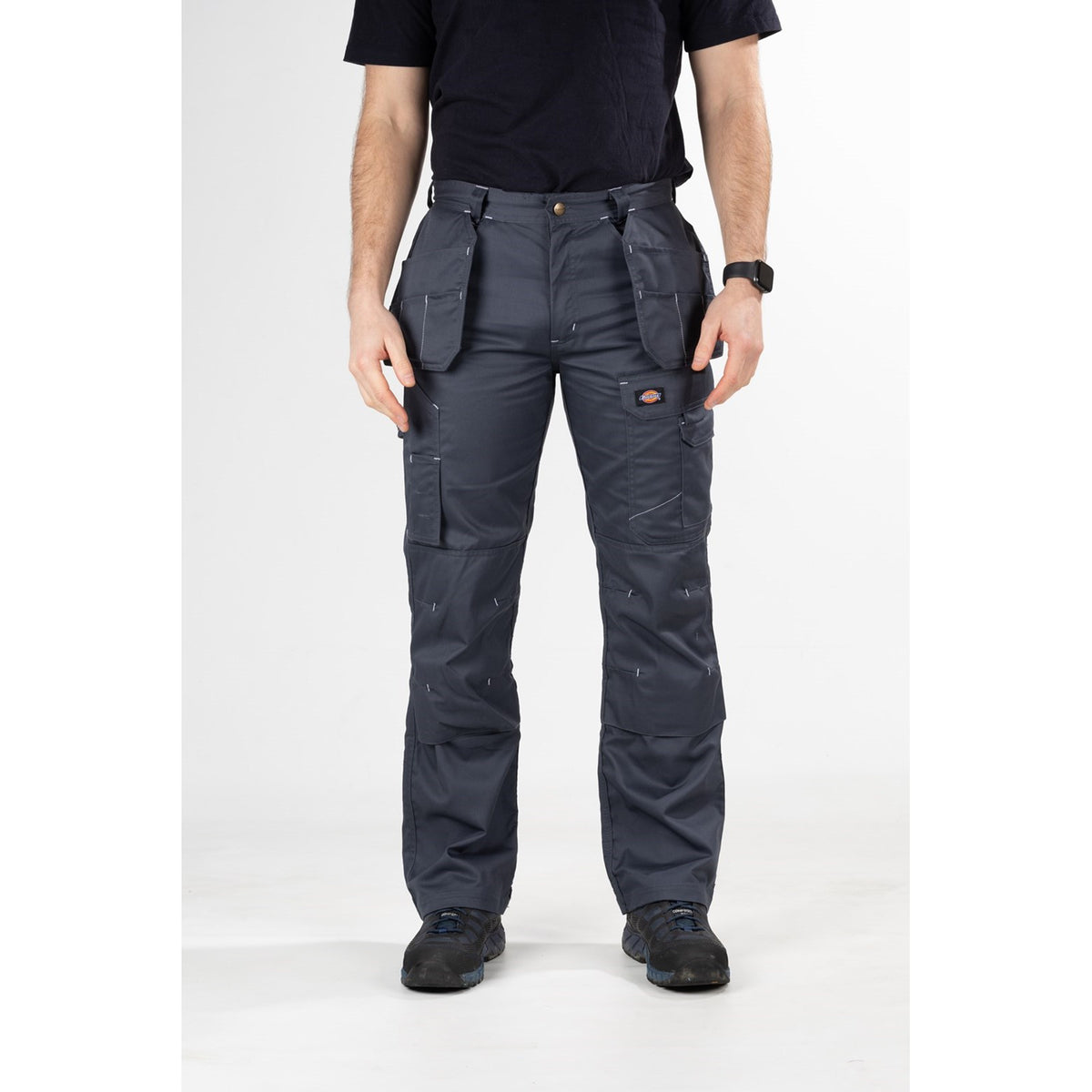 Dickies Mens Redhawk Pro Trousers Grey 32 R