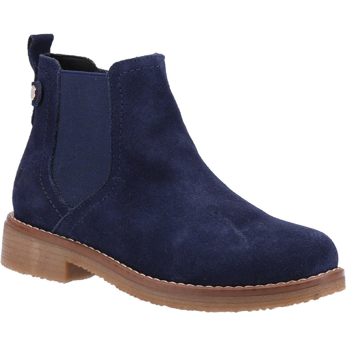 Hush Puppies Womens Maddy Wide Boot Navy