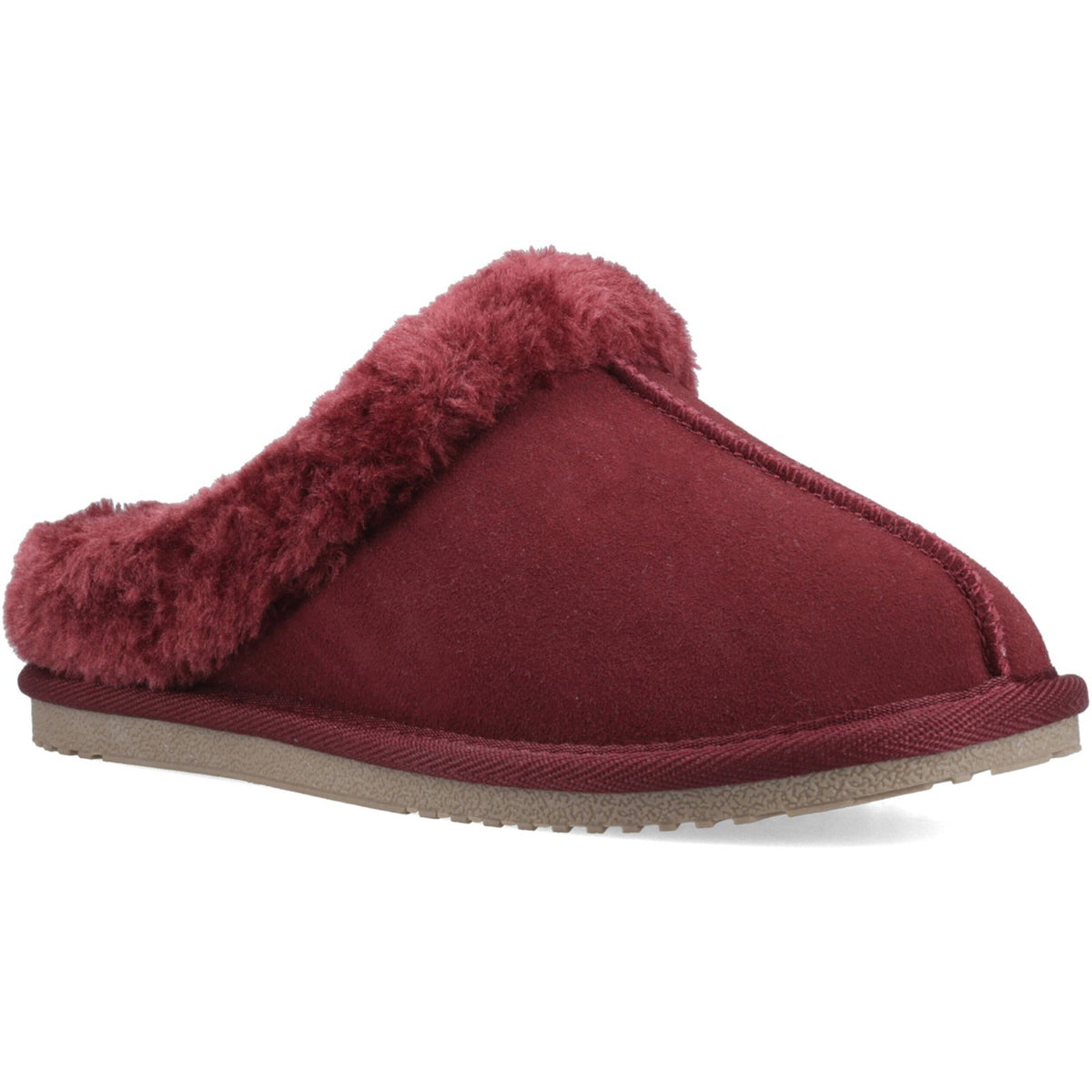Hush Puppies Womens Amara Slipper Bordeaux