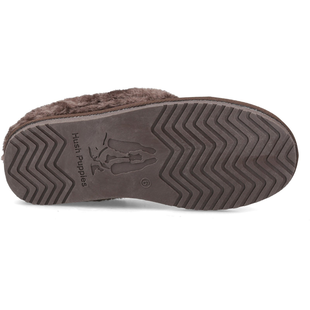 Hush Puppies Womens Amara Slipper Chocolate
