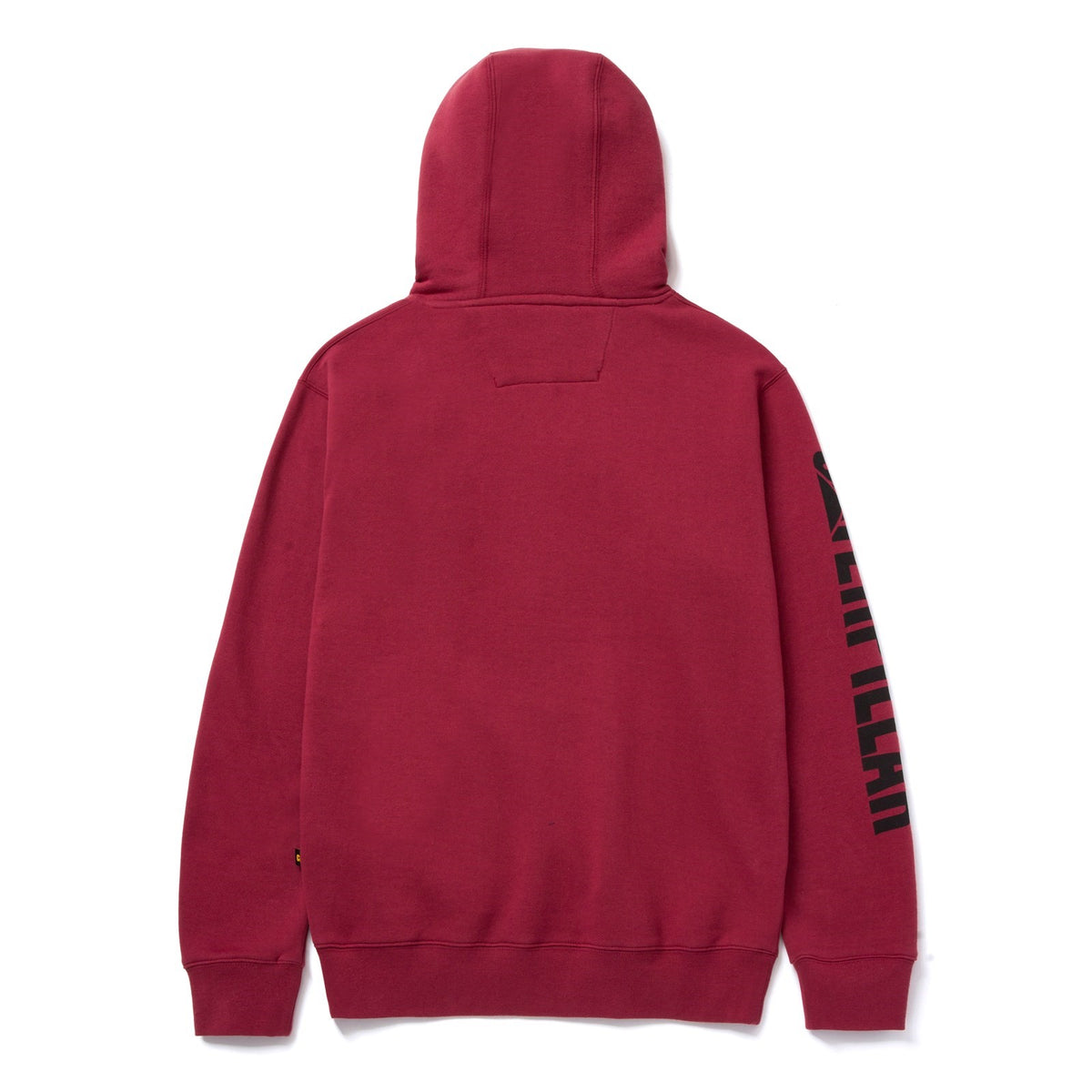 Caterpillar Mens Trademark Banner Hooded Sweatshirt Brick