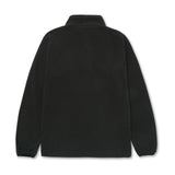 Caterpillar Mens Cat Microfleece Quarter Zip Black/Yellow