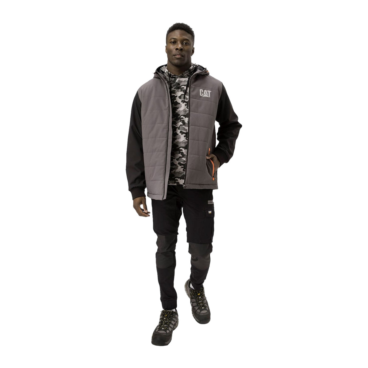 Caterpillar Mens Tech Hybrid Jacket Magnet