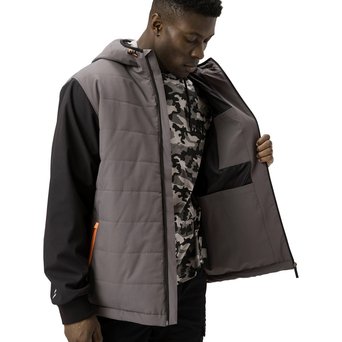 Caterpillar Mens Tech Hybrid Jacket Magnet