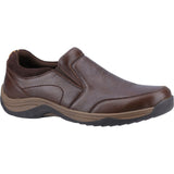 Hush Puppies Mens Donald Slip On Shoe Coffee