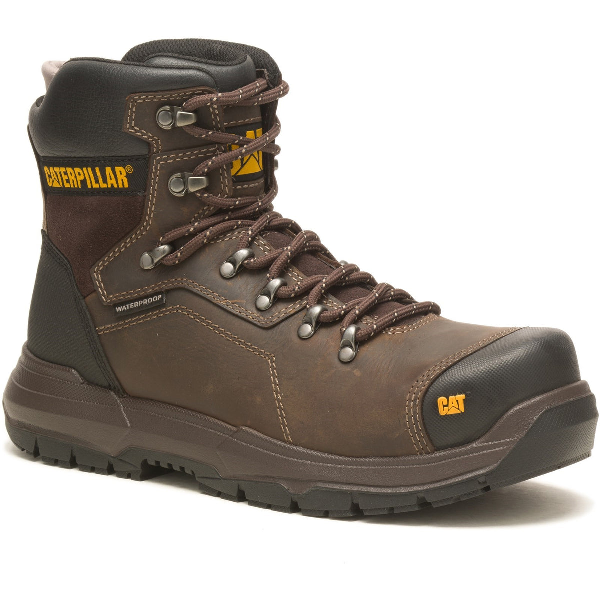 Caterpillar Mens Diagnostic 2.0 Safety Boot Coffee