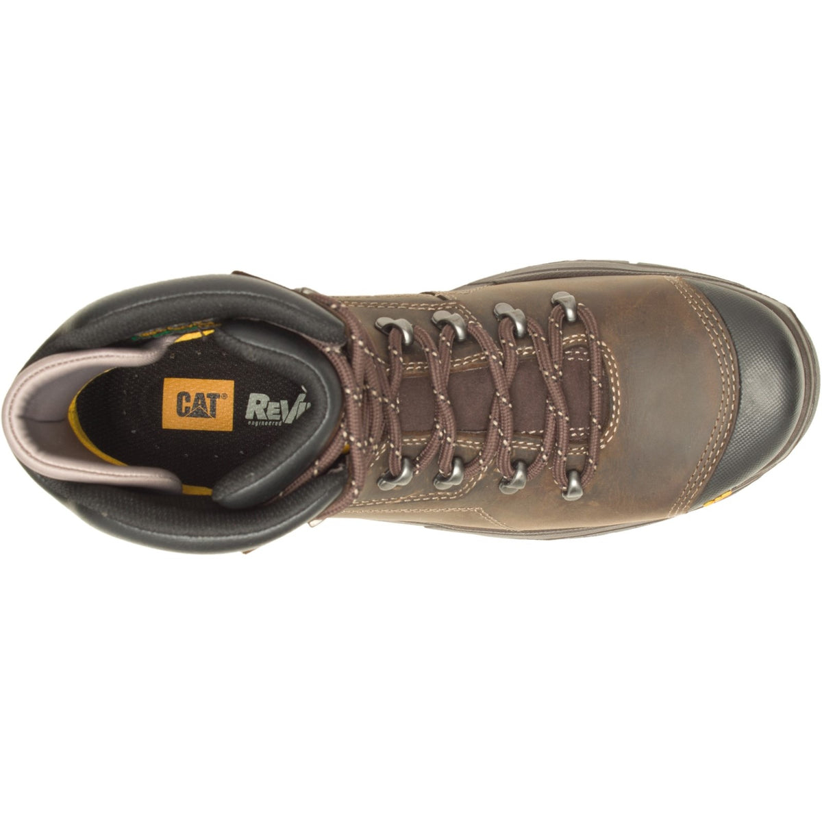 Caterpillar Mens Diagnostic 2.0 Safety Boot Coffee