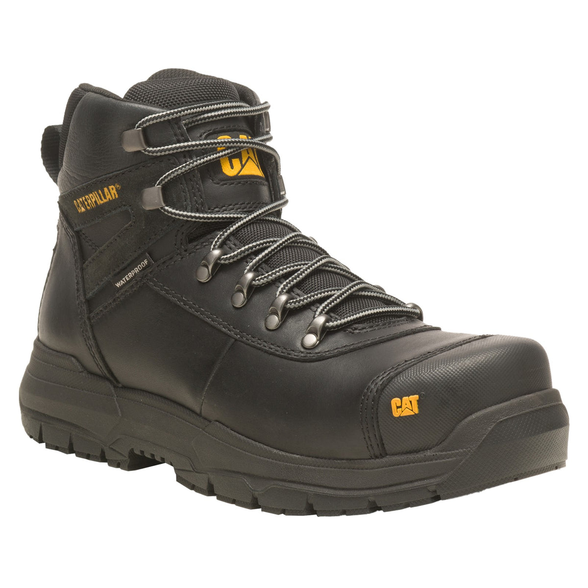 Caterpillar Mens Pneumatic 2.0 Safety Boot Black