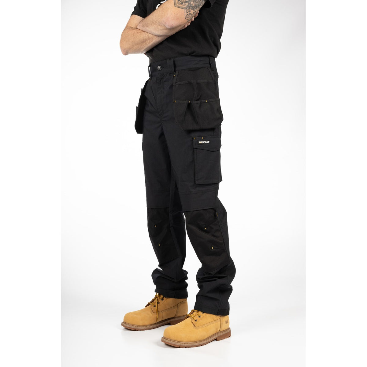 Caterpillar Mens Nexus Holster Stretch Pocket Trouser 30S-Black