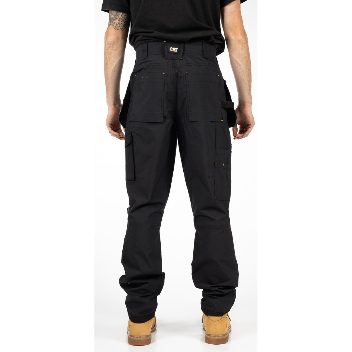 Caterpillar Mens Nexus Holster Stretch Pocket Trouser 34L-Black