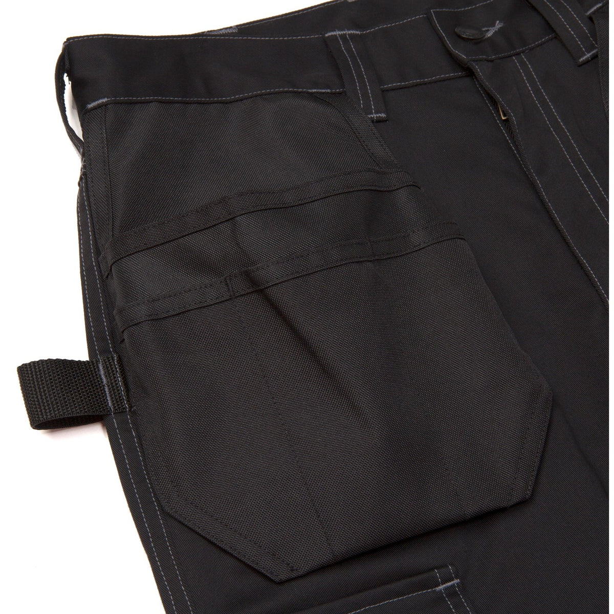 Caterpillar Mens Essential Knee Pocket Stretch Holster Trouser 32R-Black