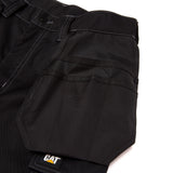 Caterpillar Mens Essential Knee Pocket Stretch Holster Trouser 32R-Black