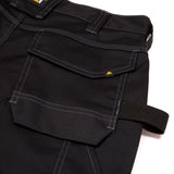Caterpillar Mens Essential Knee Pocket Stretch Holster Trouser 32R-Black