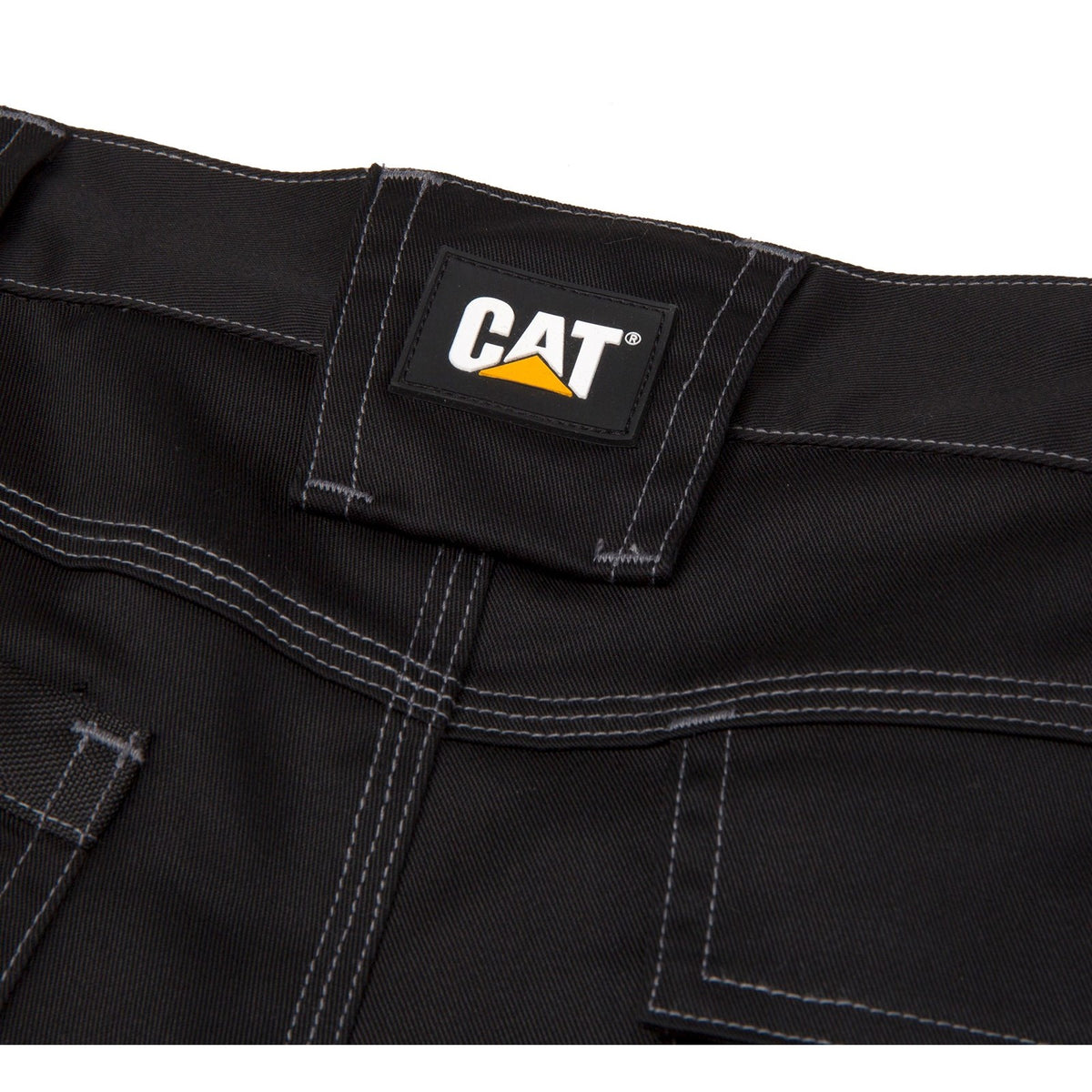 Caterpillar Mens Essential Knee Pocket Stretch Holster Trouser 32R-Black