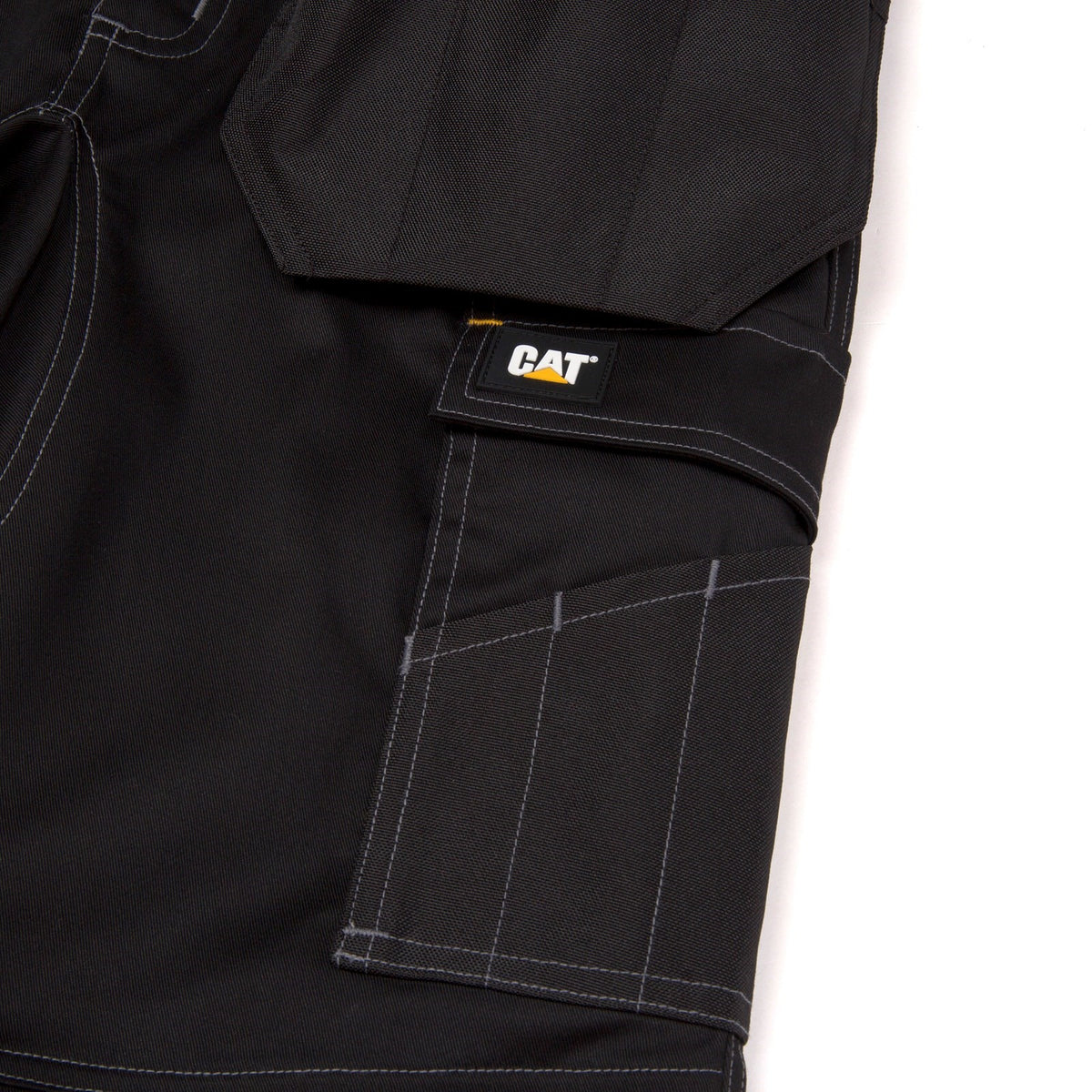 Caterpillar Mens Essential Knee Pocket Stretch Holster Trouser 34L-Black