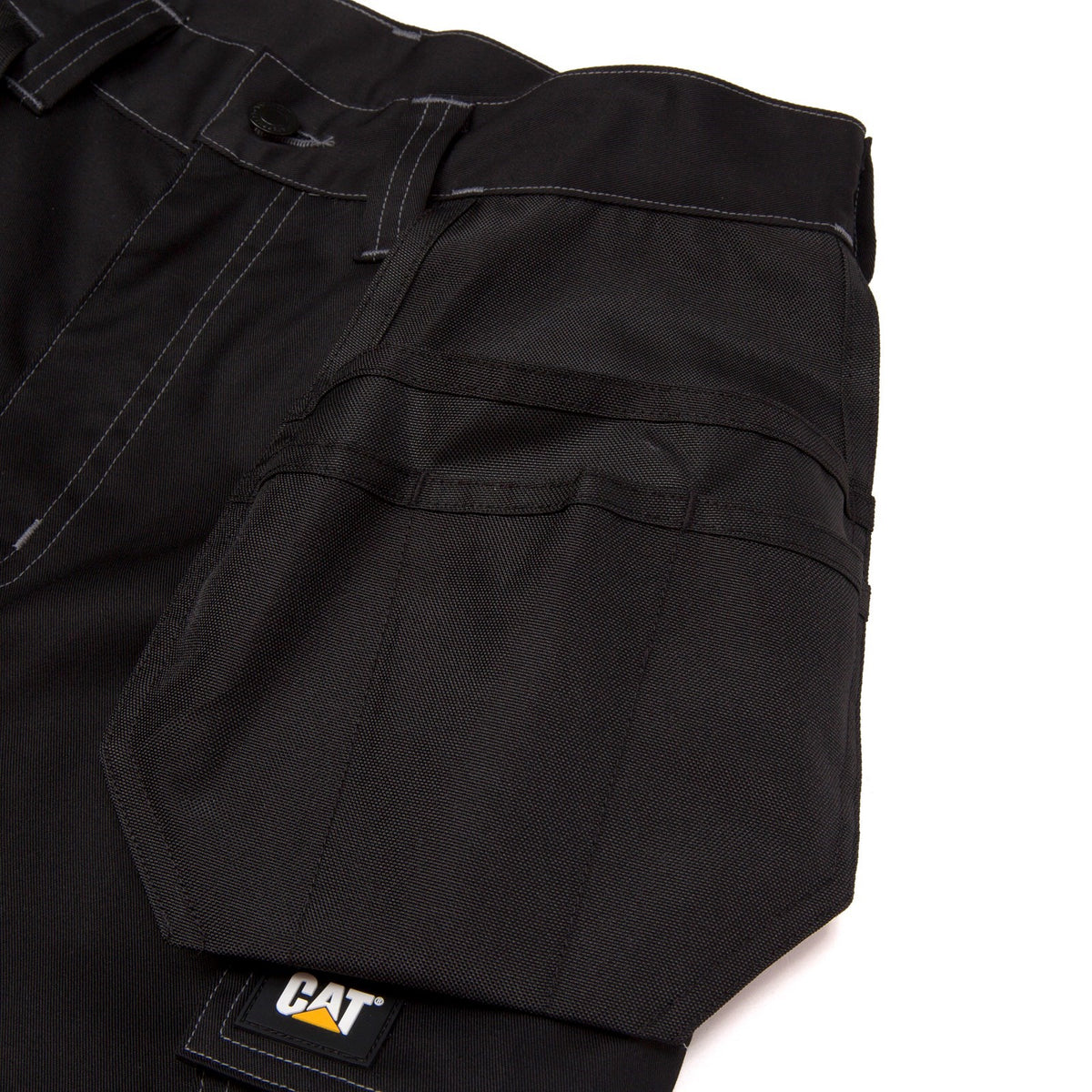 Caterpillar Mens Essential Knee Pocket Stretch Holster Trouser 34L-Black