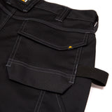 Caterpillar Mens Essential Knee Pocket Stretch Holster Trouser 34L-Black