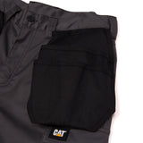 Caterpillar Mens Essential Knee Pocket Stretch Holster Trouser 32R-Dark Shadow