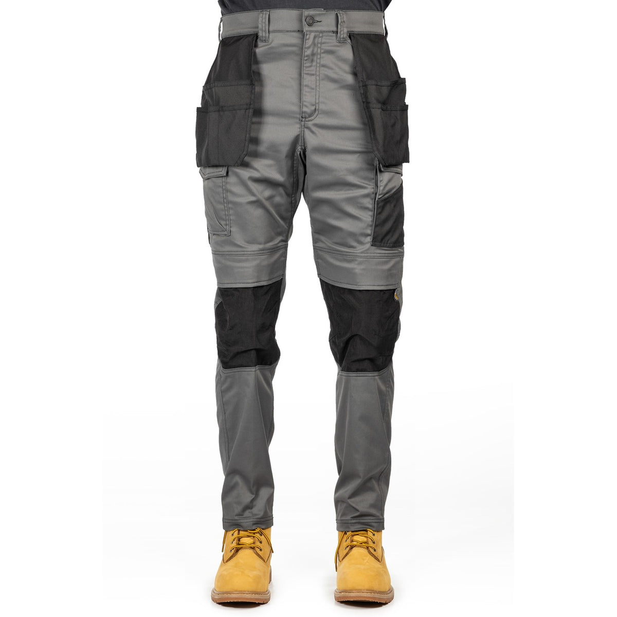 Caterpillar Mens Essential Knee Pocket Stretch Holster Trouser 34L-Dark Shadow