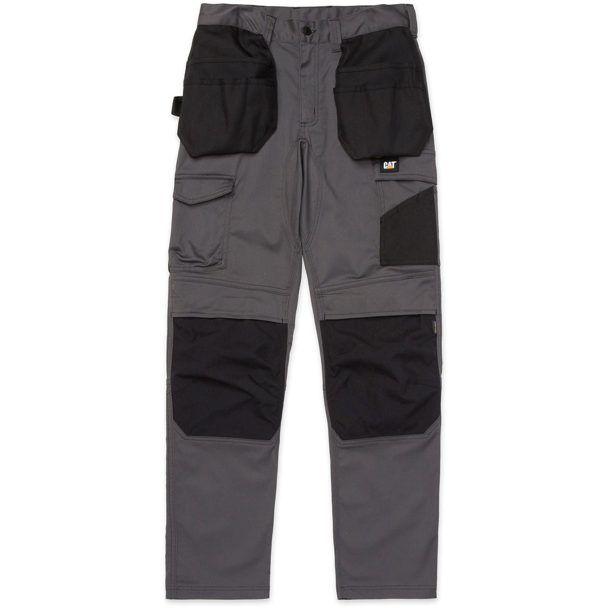 Caterpillar Mens Essential Knee Pocket Stretch Holster Trouser 34L-Dark Shadow