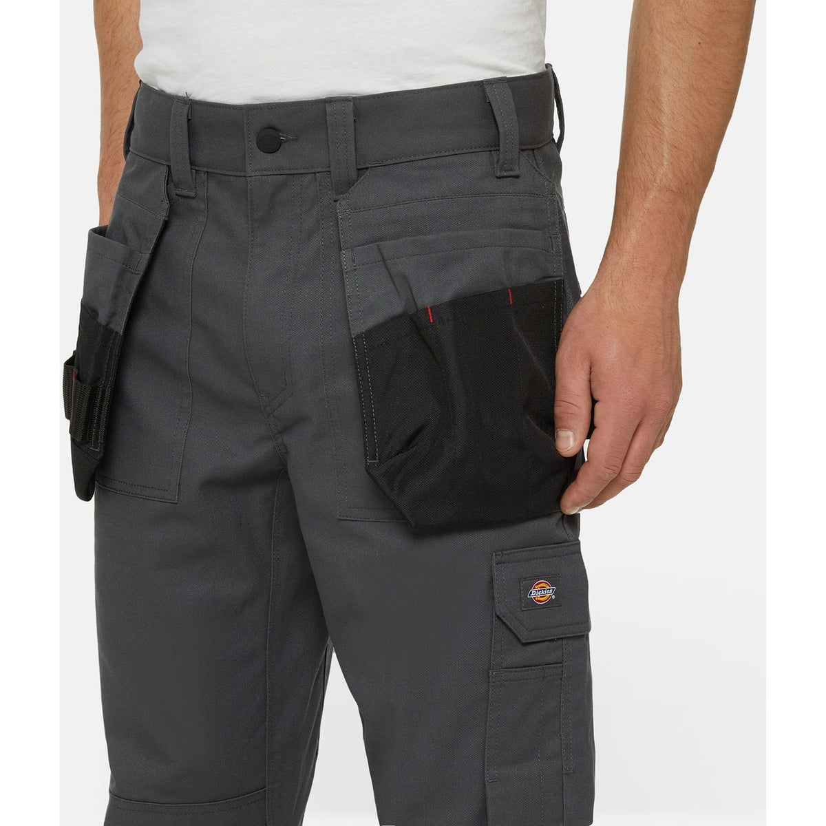Dickies Mens Multi Pocket Utility Work Pant 30 S-Charcoal