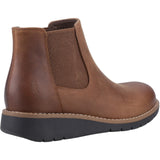 Hush Puppies Womens Leonie Ankle Boots Brown