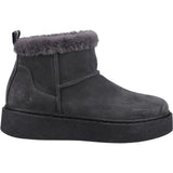 Hush Puppies Womens Becca Ankle Boots Charcoal