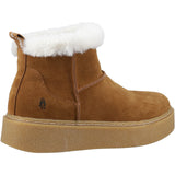 Hush Puppies Womens Becca Ankle Boots Tan