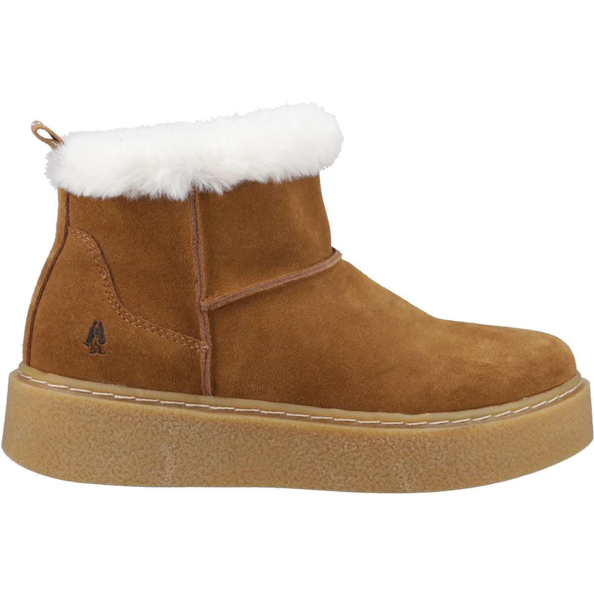 Hush Puppies Womens Becca Ankle Boots Tan