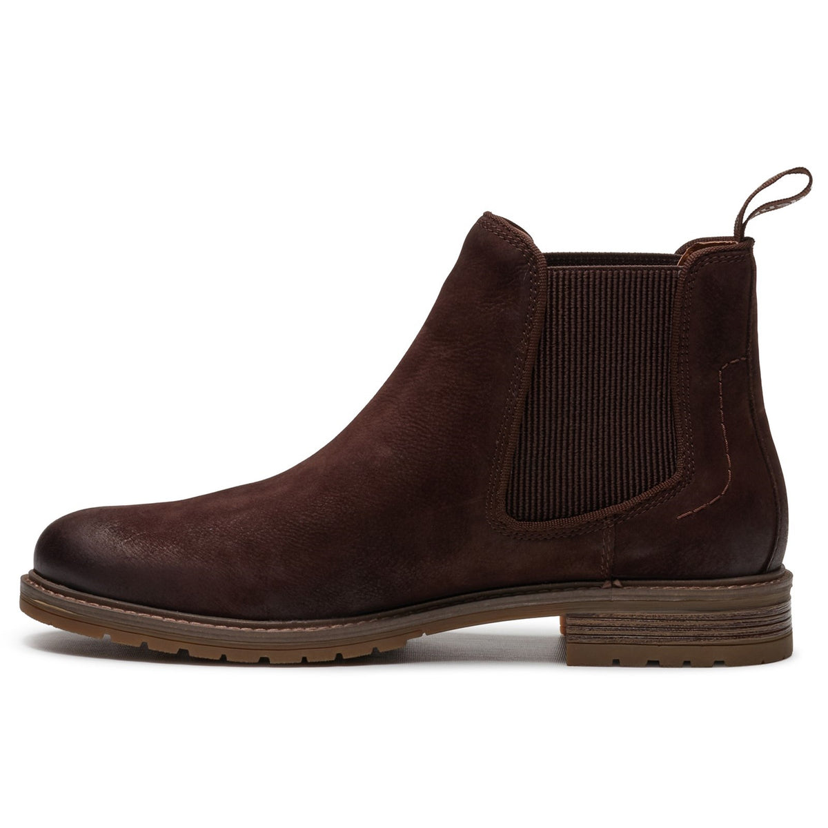 Hush Puppies Mens Russell Boots Dark Brown
