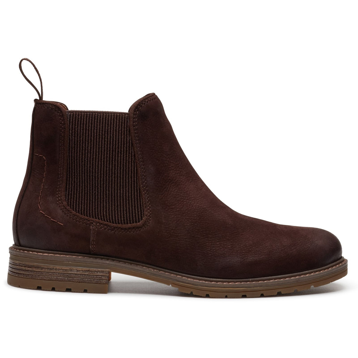 Hush Puppies Mens Russell Boots Dark Brown