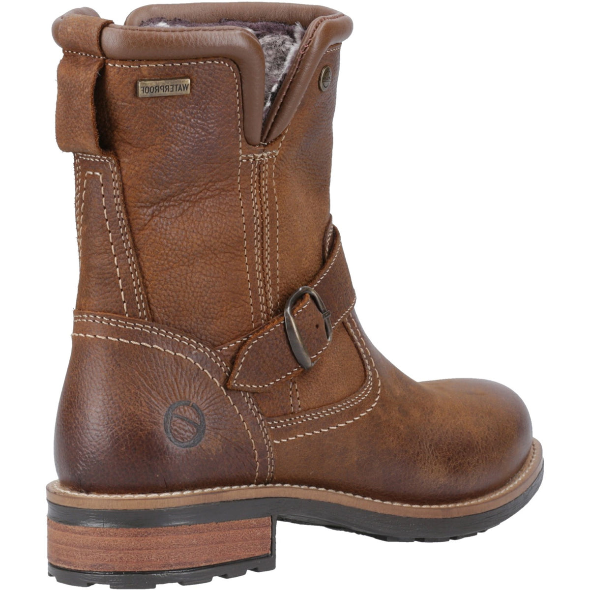 Cotswold Womens Kinsham Ankle Boots Tan