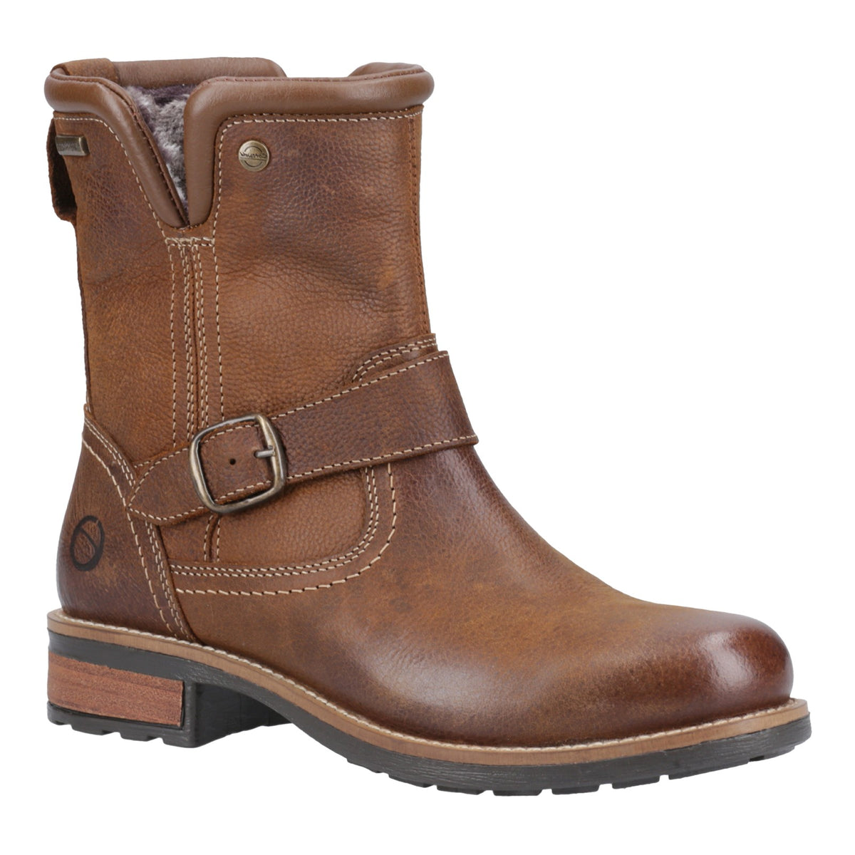 Cotswold Womens Kinsham Ankle Boots Tan