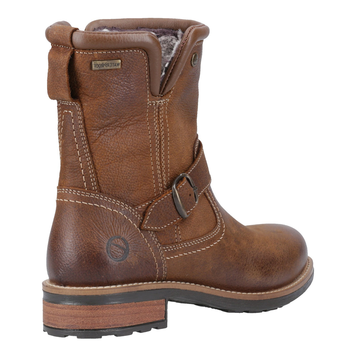 Cotswold Womens Kinsham Ankle Boots Tan