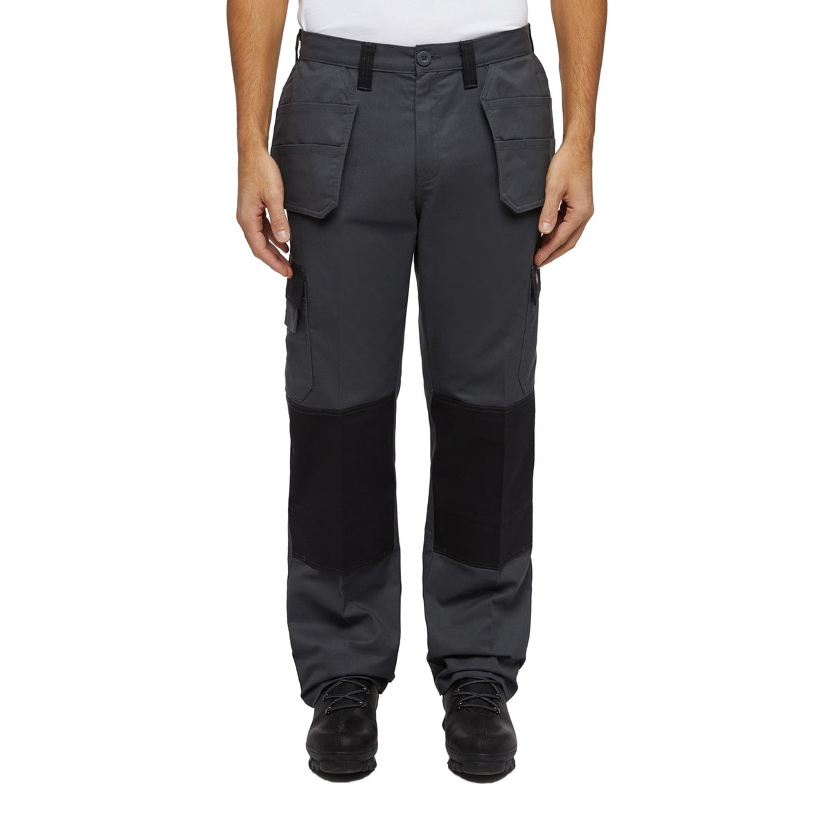 Dickies Mens Everyday Trouser with Holster Pockets 34 L-Charcoal Black