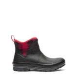 Muck Boots Womens Originals Ankle Boot Black/Buffalo Plaid
