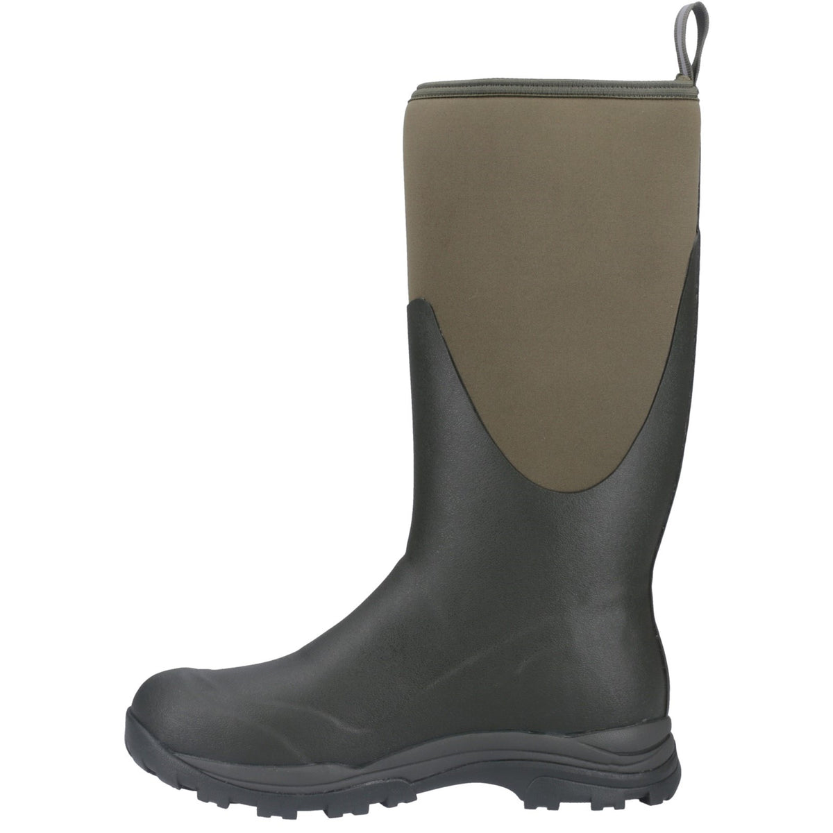 Muck Boots Mens Outpost Tall Wellington Moss