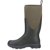 Muck Boots Mens Outpost Tall Wellington Moss