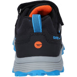 Hi-Tec Kids SCRAPPY LOW WP JR Trail Shoe Black/Blue Danube/Flame