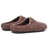 Hush Puppies Womens Good Slipper Teddy Mule Chocolate