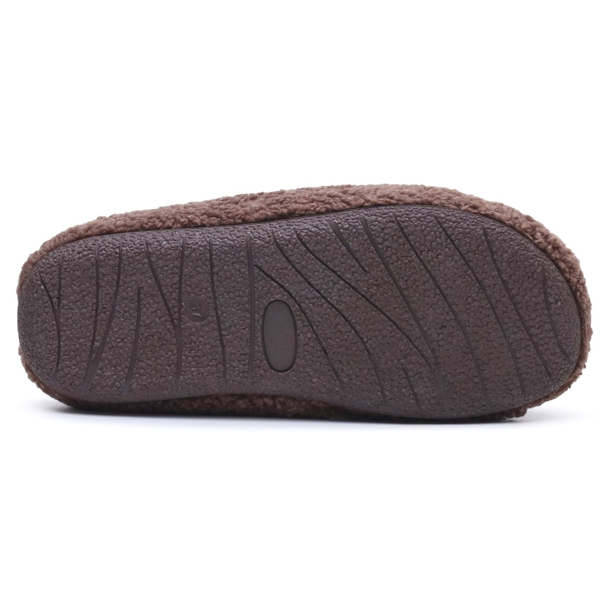 Hush Puppies Womens Good Slipper Teddy Mule Chocolate