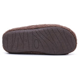 Hush Puppies Womens Good Slipper Teddy Mule Chocolate